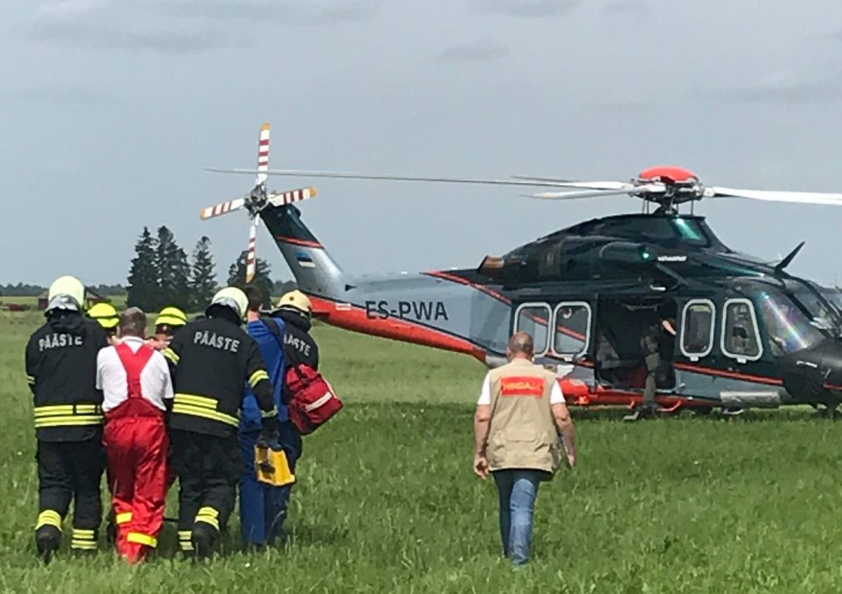 VIDEO I Helikopter hakkab vigastatuid haiglasse lennutama
